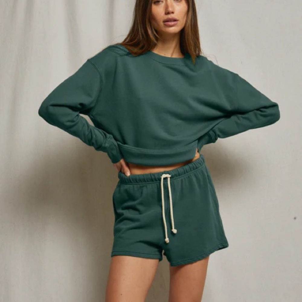 Perfectwhitetee Layla French Terry Shorts
